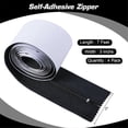 thumbnail image 3 of Peel and Stick Zipper, 7FT Heavy Duty Self-Adhesive Zipper, 3 of 5
