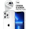 thumbnail image 4 of Phone Case Compatible with iPhone 13 Pro, Clear Case Shockproof Protective Bumper Slim Cover for 6.1 Inch, 4 of 10