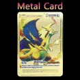 thumbnail image 2 of Pokémon 183200 Points High Mach Pikachu Charizard Mewtwo Gold Black English French Metal Card Vmax Mega GX Tarjeta de juego de colección, 2 of 6