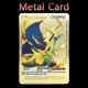 thumbnail image 4 of 183200 Points High Mach Pikachu Charizard Mewtwo Gold Black English French Metal Card Vmax Mega GX Game Collection Card, 4 of 5