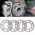 thumbnail image 2 of 4Pcs 3mm 5mm 8mm 10mm Universal Aluminum Alloy Car Wheel Tire Spacers Shims Set mengxi, 2 of 4