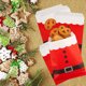 thumbnail image 5 of KAKOWELY 50 bolsas de dulces para fiestas navideñas, bolsas de regalo para Navidad, bolsas portátiles para dulces de fiesta., 5 of 5