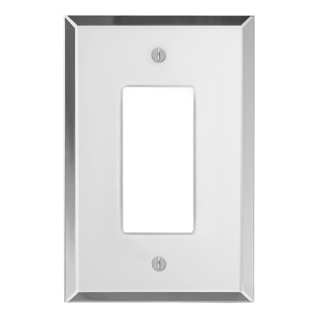 Placa de Interruptor para Pared SWITCH HITS 3.5"x5.25" con Cubierta de Espejo de Vidrio
