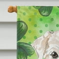 thumbnail image 3 of Carolines Treasures CK1783CHF Shamrocks Wheaten Terrier Flag Canvas House Size  Large multicolor, 3 of 4