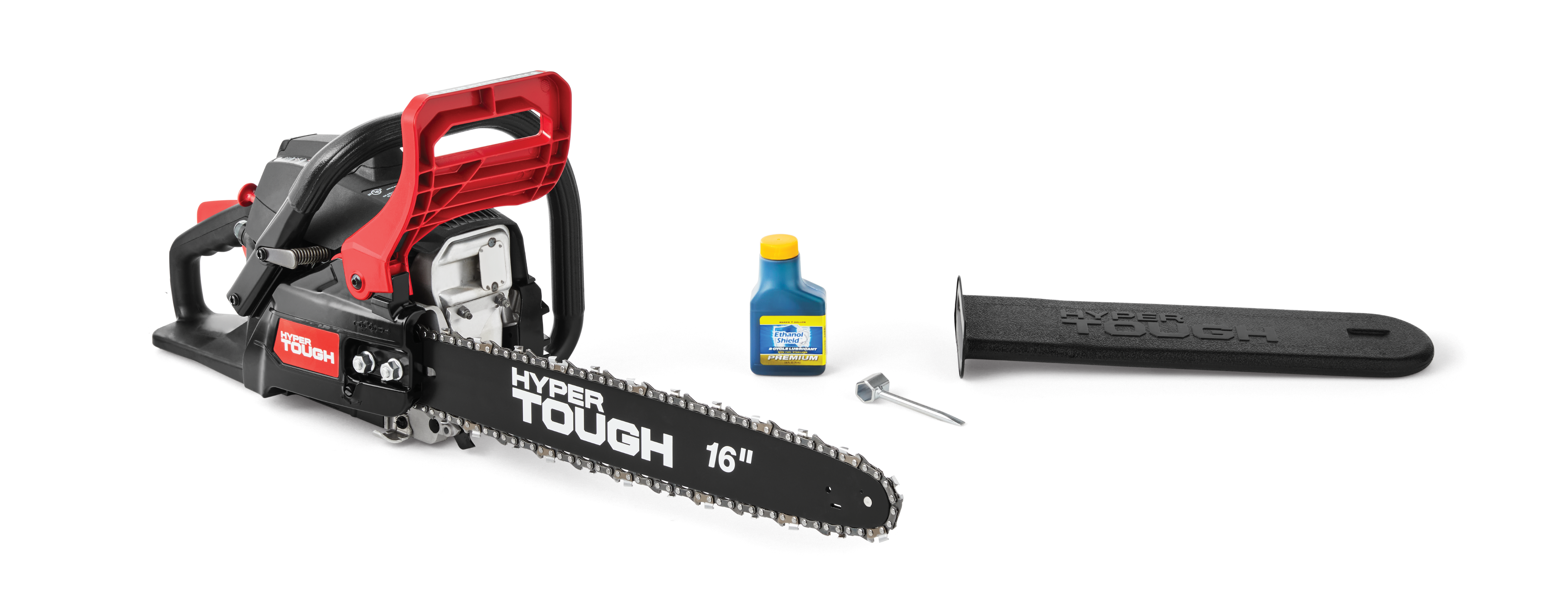 HYPER TOUGH 16-INCH GAS CHAINSAW 38CC 2-CYCLE ENGINE