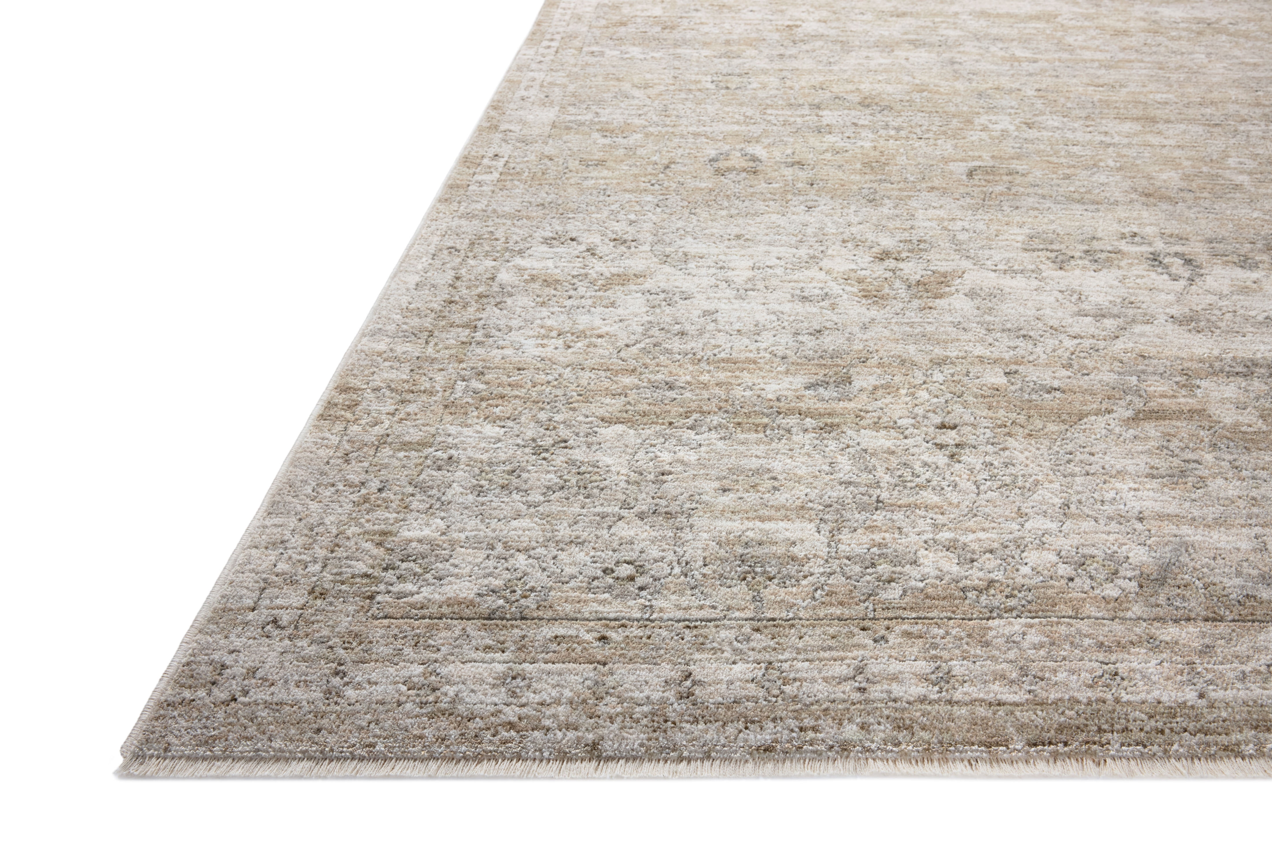 Loloi Tabitha Ivory / Khaki 3'-9" x 5'-9" Accent Rug
