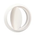 thumbnail image 5 of Backdraft Damper 6in Draft Blocker 1 Way Airflow Stopper ABS Duct Connector Accessory, 5 of 5