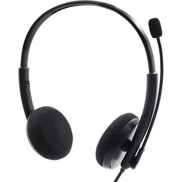 Auriculares USB con micrófono con cancelación de ruido, auriculares con micrófono compatibles con ordenador portátil, auriculares PC, centro de llamadas de negocios, control con M Afortunado Sencillez