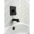 thumbnail image 2 of Olympia OP-640043-MB Extended i3 Combo Diverter Tub Spout in Matte Black, 2 of 4