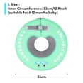 thumbnail image 2 of Anillo de natación Mambobaby B502, flotador no inflable para bebé, anillo para el cuello, flotador para la cabeza, anillo de natación, juguetes, entrenador de natación para piscina, bañera, bebés de 6 Mambobaby Anillo de natación, 2 of 7