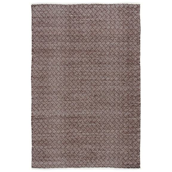 SAFAVIEH Boston Donnchad Geometric Cotton Area Rug, Brown, 2'6" x 4'