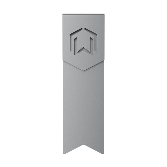 Bookmark CZUR Metal, aleación de aluminio anodizado gris oscuro