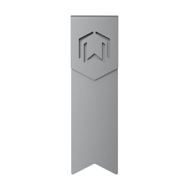 Bookmark CZUR Metal, aleación de aluminio anodizado gris oscuro