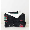 thumbnail image 3 of Elegant Comfort Reversible and Plush Flannel Fleece-Winter Christmas Sherpa Throw- Lightweight Soft and Cozy-Holiday Decorative Throw, Perfect for Lounging, 50 x 60 inches, Feliz Navidad, 3 of 6