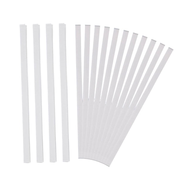 arctrm 50 Pieces Thermal Binding Strips Hot Melt Sticky Strips Bookbinding Repair Tapes Mesh Backing
