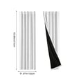 thumbnail image 3 of Blackout Curtains - Thermal Insulated, Rod Pocket, 83x52 Inches, 3 of 6