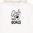 thumbnail image 3 of Inktastic Girls Gotta Have Goals Hockey Player Youth Hoodie Sweatshirt, 3 of 4