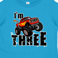 thumbnail image 4 of Inktastic Monster Truck 3rd Birthday Boys or Girls Toddler T-Shirt, 4 of 5