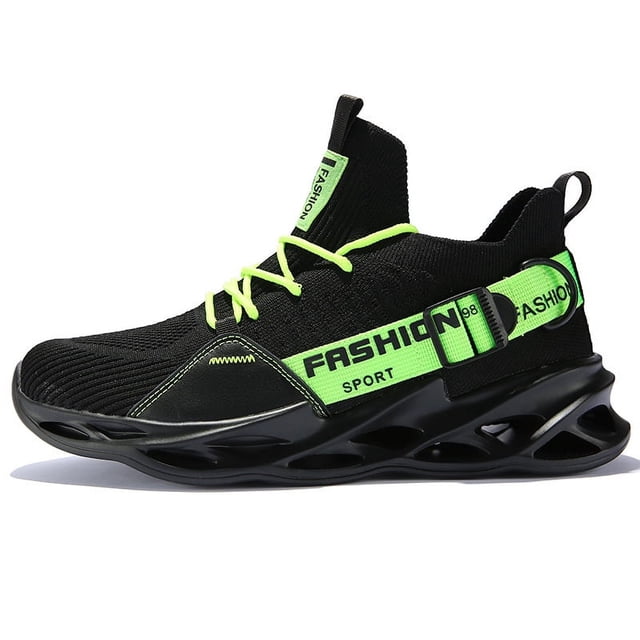 Zapatillas deportivas informales de talla grande para hombre, de malla voladora, para verano, talla grande, para parejas