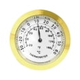 thumbnail image 4 of Termómetro mecánico con números grandes Medidores de termómetro analógicos fáciles de leer Oro 37 mm, 4 of 9