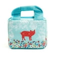 thumbnail image 5 of Gibson Urban Market Life On The Farm Pig Lunch Bag, 10-1/4", Teal, 5 of 8