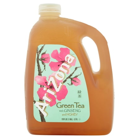  Arizona Green Tea with Ginseng Honey Tea 1 Gallon - Walmart.com