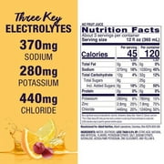 Pedialyte Electrolyte Solution, Hydration Drink, Mixed Fruit, 1.1QT (33.8oz) (Pack of 2)