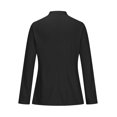 thumbnail image 5 of tklpehg Casual Blazer for Women Coats Bussiness Casual Blazers Slim Fitting Button Jacket cardigan Leisure Fall Coat Long Sleeve Overcoat Solid Color Outwear Black XXL, 5 of 6