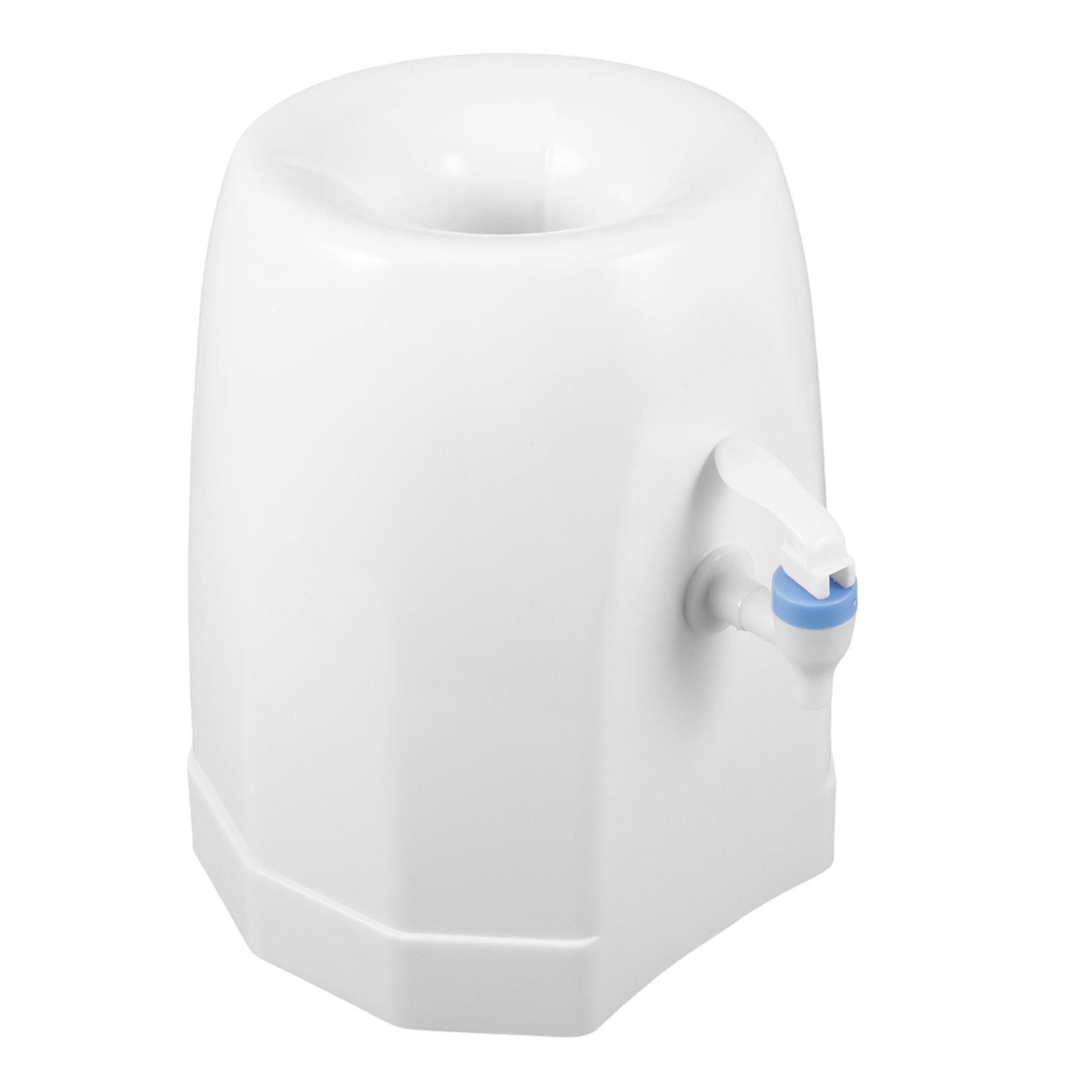 RENACLIPY Portable White Cold Water Dispenser with Tap for Desk Countertop and Outdoor Use