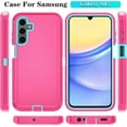 thumbnail image 6 of HCTian Phone Case for Samsung Galaxy A16 5G Case with HD Screen Protector, Heavy Duty Shockproof & Dropproof 3-Layer Cover Phone Case for Galaxy A16, 6 of 6