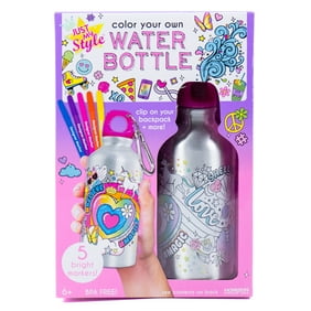 L O L Surprise Color Your Own Glitter Water Bottle Walmart Com