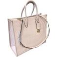 thumbnail image 2 of Michael Kors by Mirella Women's PVC Leather Tote Handbag, Light Powder Blush, 2 of 3