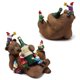 thumbnail image 4 of Charming Synthetic Resin Bear Eating Gnomes Statue, Outdoor Garden Decor, Weather-Resistant Resin, Perfect For Garden Landscape Decoration, 4 of 5