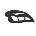 thumbnail image 2 of Herunwer Silicone Eyeshadow Stencil Reusable Makeup Aid Eyebrow Stencils For Eyes Eye Liner Applicator Guide Tool, 2 of 8