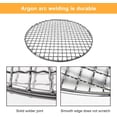 thumbnail image 4 of Round Grill Grates (Dia cm/. Stainless Steel) Cooking Rack Barbecue Grilling Grate Cross Wire Steaming Cooling Barbecue Rack/Carbon Baking Net/Grill/Pan Grate, 4 of 7