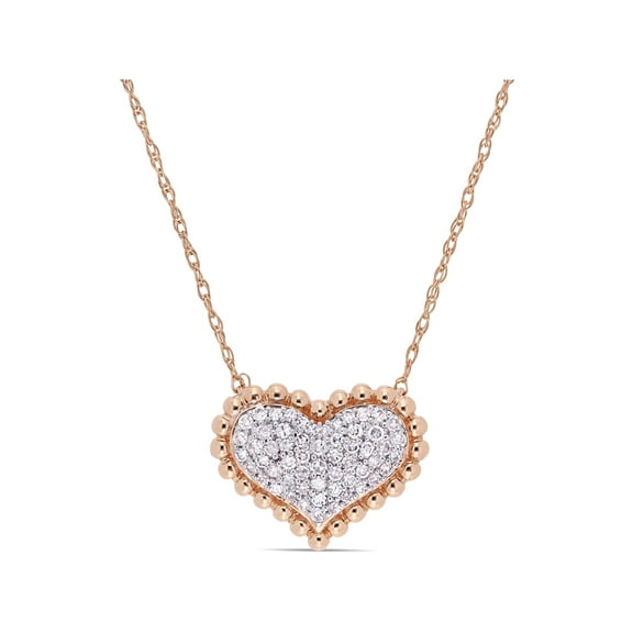 Everly Women's Diamond 10k Rose Gold Necklace