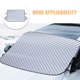 thumbnail image 2 of GOOHOCHY Cubierta para parabrisas de coche, cubierta Universal para parabrisas de coche, cubierta protectora contra la nieve para coche, parasol para parabrisas, parasol de coche, 2 of 8