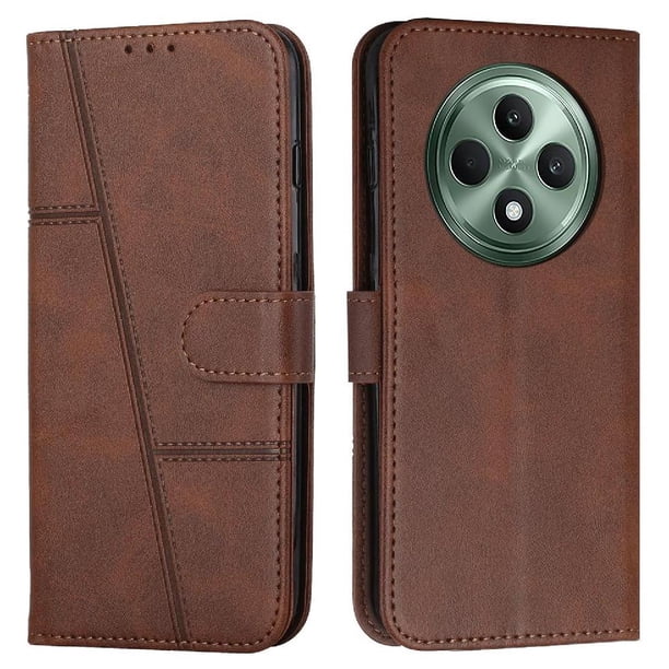 Funda Flip para FOXDOCK OPPO Reno12 F – Carcasa delgada y resistente a impactos con soporte para uso diario y profesional