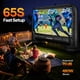 thumbnail image 2 of Pantalla de proyector inflable VIVOHOME de 20 pies con bolsa de transporte, 2 of 7