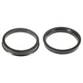 thumbnail image 6 of Unique Bargains 4pcs Plastic 64.1mm to 74.1mm Car Hub Centric Rings Center Spacer Black, 6 of 8