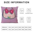 thumbnail image 5 of Mouse I am Awesome Lavender and Pink, Figaro Plush Decorative Toddler Pillow, 5 of 5