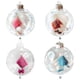 thumbnail image 4 of Moyic Adorno de bola de Navidad tejido festivo y delicado hecho con bola de árbol de Navidad tejido de plástico Kits de decoración para fiestas púrpura, 4 of 6
