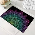 thumbnail image 6 of Diatomaceous Earth Bath Mat,Colorful Mandala Flower Non-Slip Volume Super Absorbent Fast Drying for Bathroom Kitchen Door mat,Eco-Friendly Easy to Clean 17×27.5Inch (43 * 70cm), 6 of 6