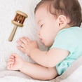 thumbnail image 2 of Natural Wooden Baby Rattle Toy for Infants 0-1 Year, Educational Toys Hand Rattles for 0 3 6 9 12 Months Boys Girls, Easy Grip Infant Sensory Shaker Toy, Promote Motor Skills and Sensory Development, 2 of 7