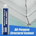 thumbnail image 2 of Scellant Super Structural Tout Usage, Adhésif Imperméable 9900 -300 ml, 2 of 8