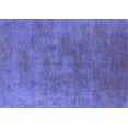 thumbnail image 1 of Ahgly Company Indoor Rectangle Oriental Blue Industrial Area Rugs, 2' x 5', 1 of 4