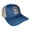 Carolina Blue, White, variant on Ponytail Cap with Full Color Baseball patch