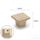 thumbnail image 4 of 10 piezas de manijas de puerta vintage, mini manijas de madera maciza para gabinetes de tocador, perillas de cajón de bambú, perillas cuadradas de madera para cajones, manijas cuadradas de madera par, 4 of 4