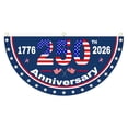 thumbnail image 2 of JIhuahe Garden Flags 250 Anniversary USA - Anniversary Fan Shaped Flag, American 250 Flags for Outside, 4th of July Decorations Outdoor, Patriotic for Home,E, 2 of 4