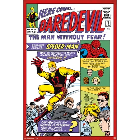 24X36 Marvel Comics - DaredeVil - Cover #1 Wall Poster, 24" x 36"